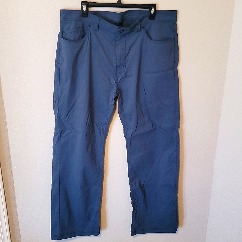 Men’s PrAna Bluish/Gray Slim Fit Pants Size 40Wx32L